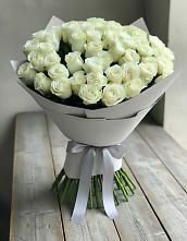 Букет 35 Белых роз в Обояни