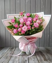 Букет Розовый кустик в Обояни