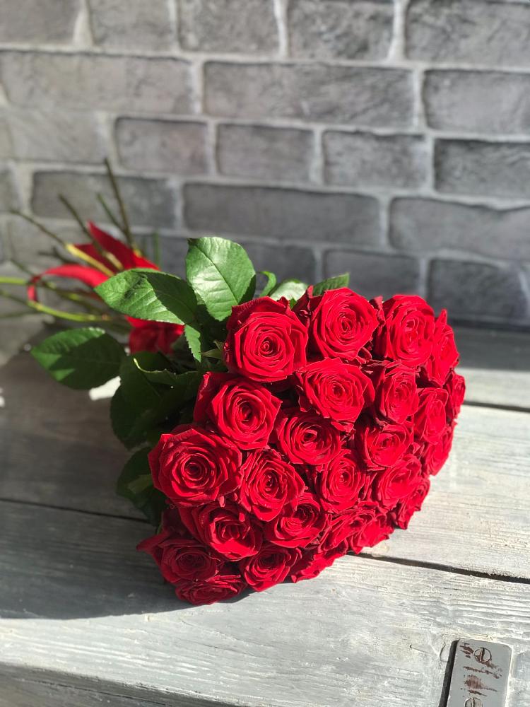 Букет Красные розы Фридом в Обояни