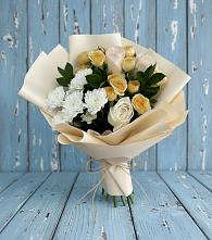 Букет цветов из:  Розы и Хризантемы в Обояни