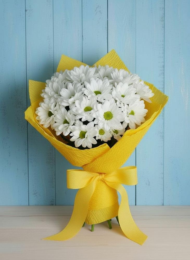 Букет цветов из: Хризантемы в Обояни