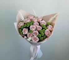 Букет цветов из:  Розы и Хризантемы в Обояни