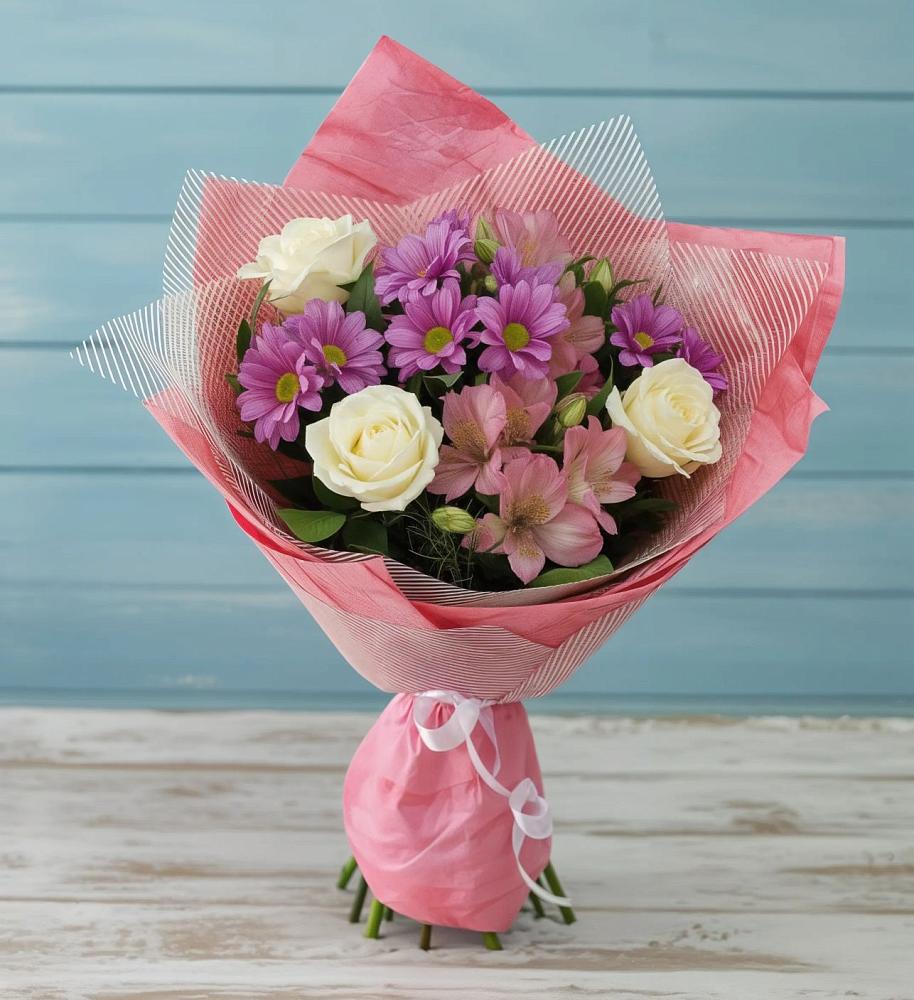 Букет цветов из: Герберы в Обояни