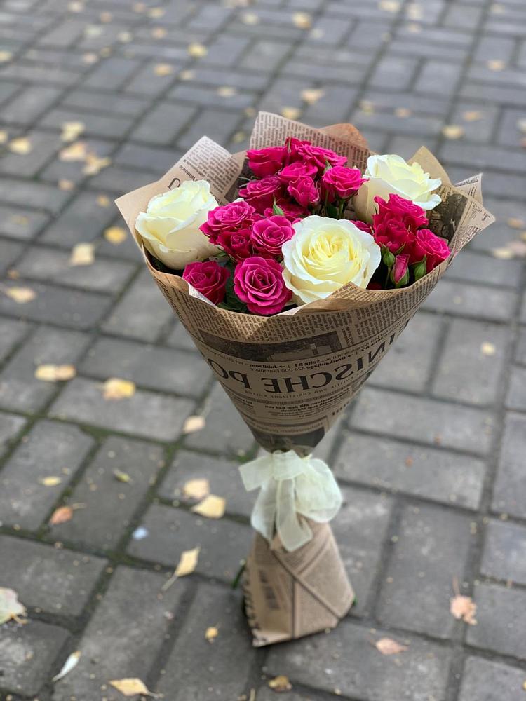 Букет цветов из: Розы в Обояни